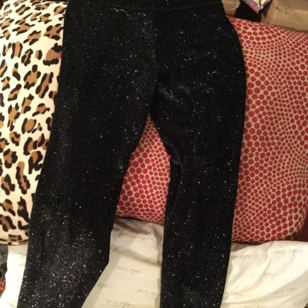 Victoria Secret glitter leggings